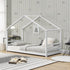 Lit cabane Montessori - 90x200cm - Blanc