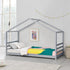 Lit cabane Montessori - 90x200 cm - Gris